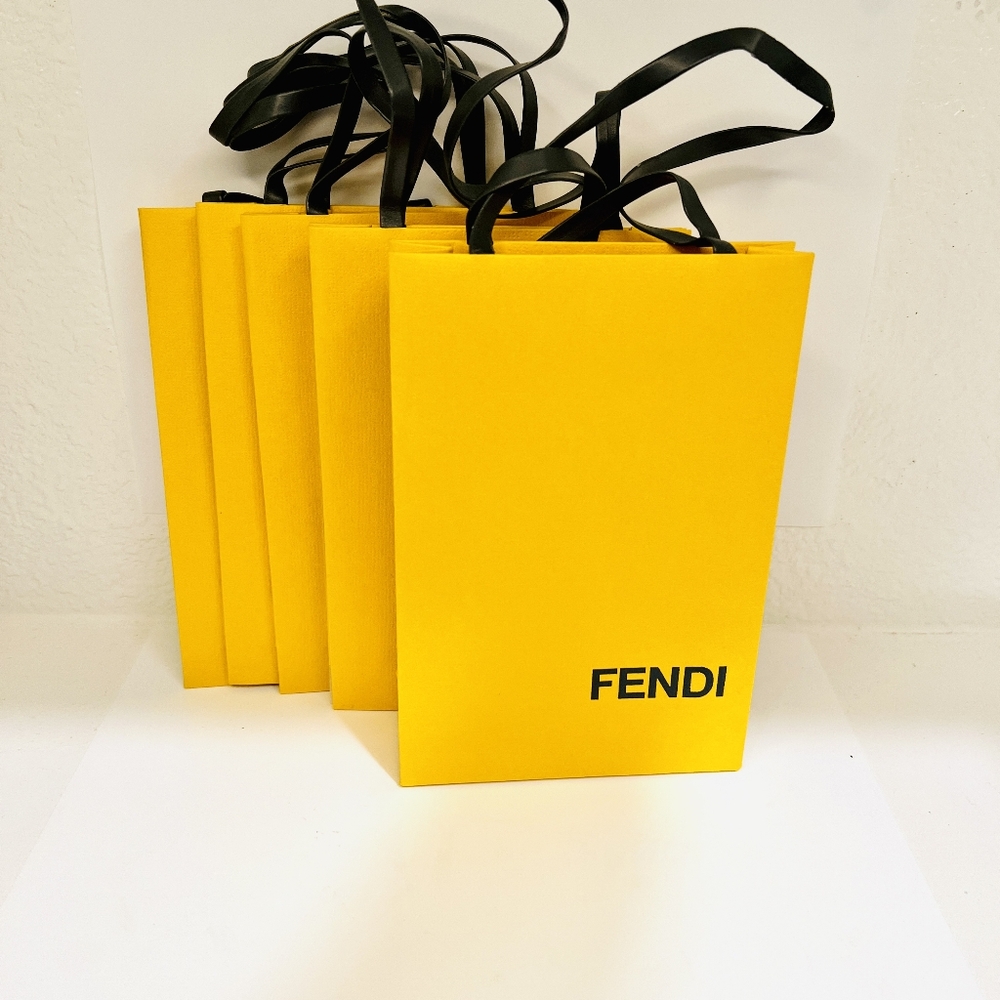 NEW FENDI Retail Boutique Shopping Bags